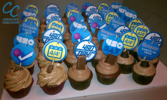 FourSquare Cupcakes by Christie's Creations