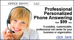 Office Divvy Phone Answering